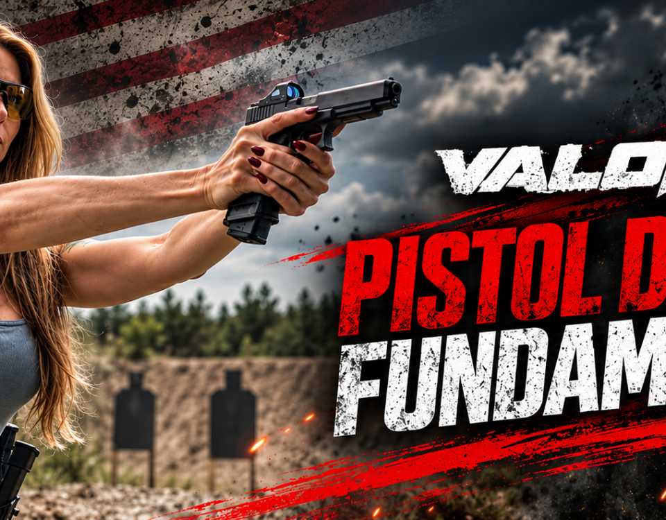 Valortec Pistol Defense Fundamentals professional firearms training at Volusia County Gun Club in New Smyrna Beach Florida.